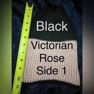 Double knit, reversible beanie